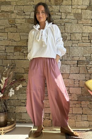 Paloma Classic Barrel Pant Indian Pink